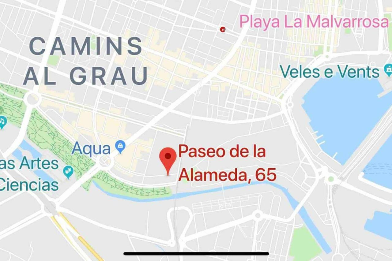 Loft En La Ciudad De Las Ciencias Y Cerca De La Playa 발렌시아 외부 사진